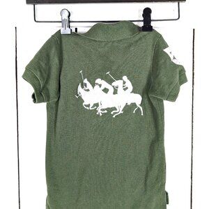 Kids Polo Ralph Lauren green polo shirt